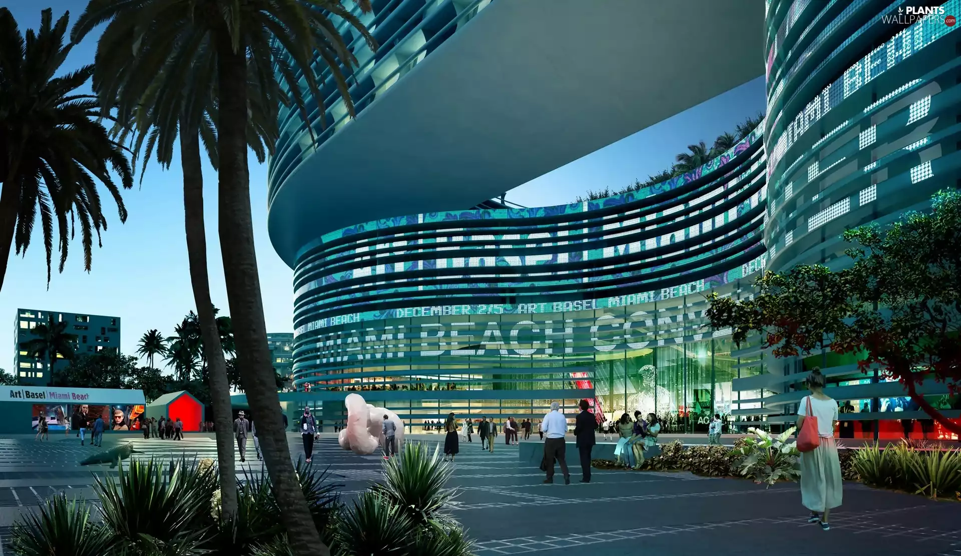 Miami, Congress, Palms, centre