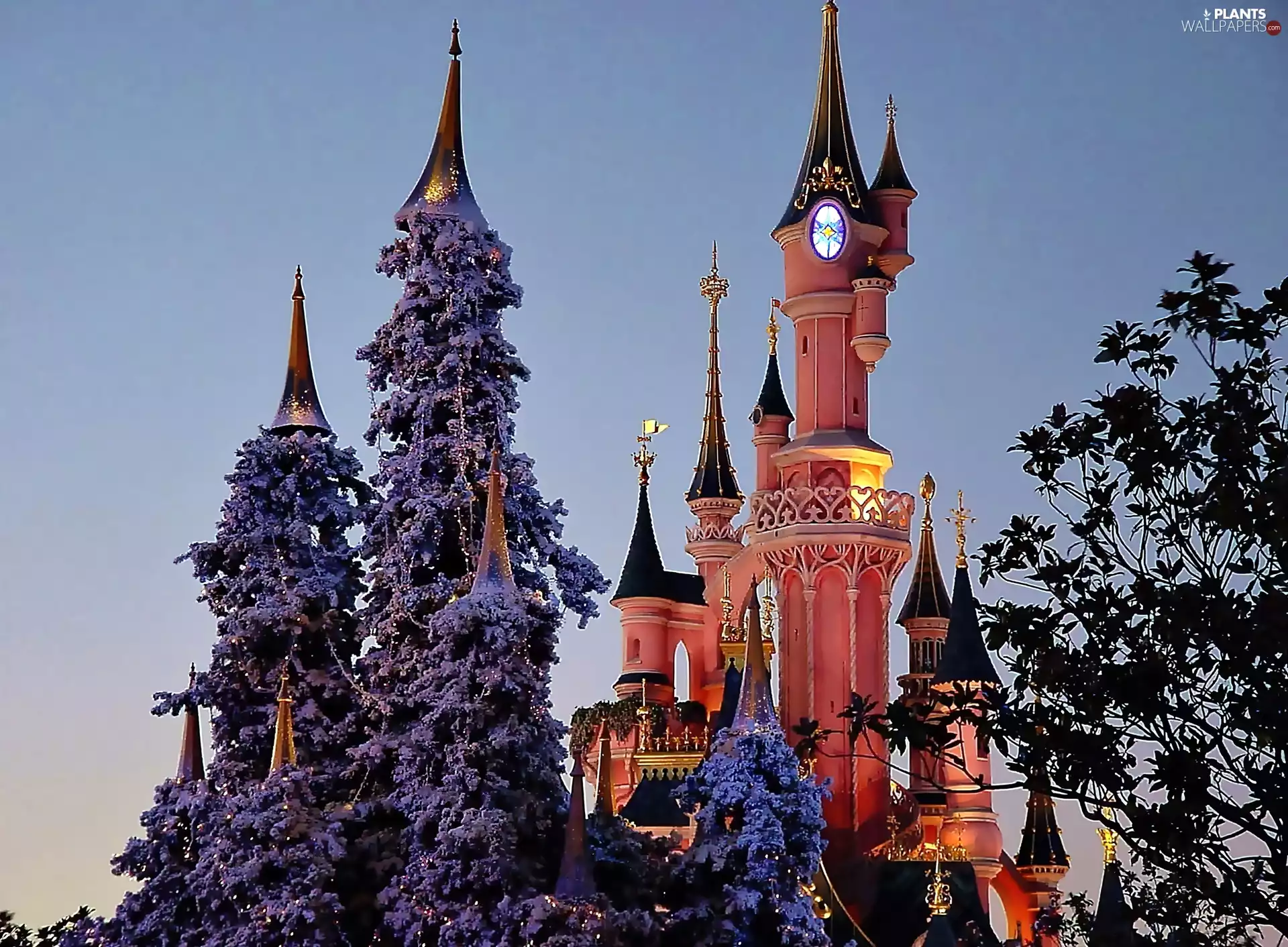 Disney, Castle, In Marne, La Vallee, Department, Euro