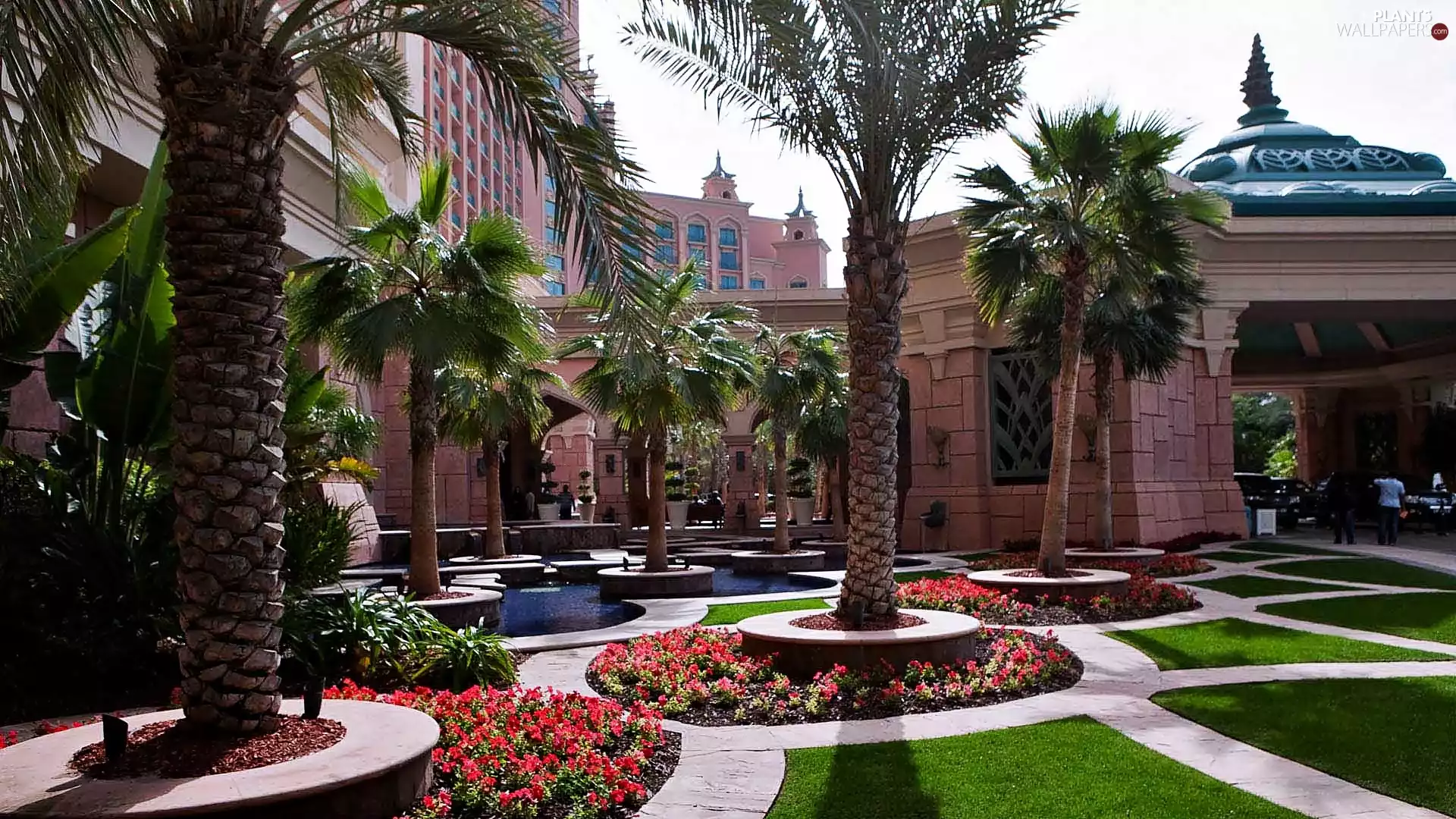 Hotel hall, Palms, Dubaj, Atlantis