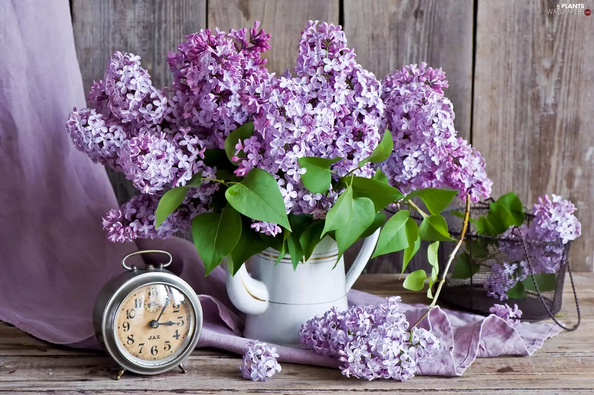 alarm clock, without, jug