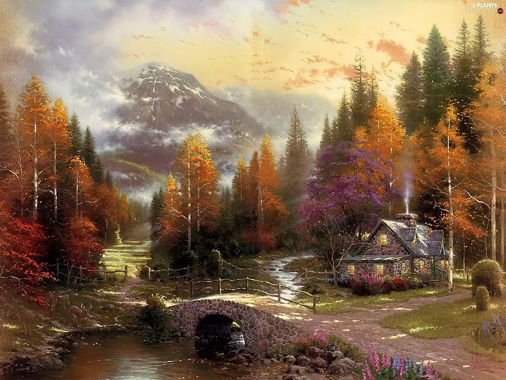 Thomas Kukade, Home, birch, brook