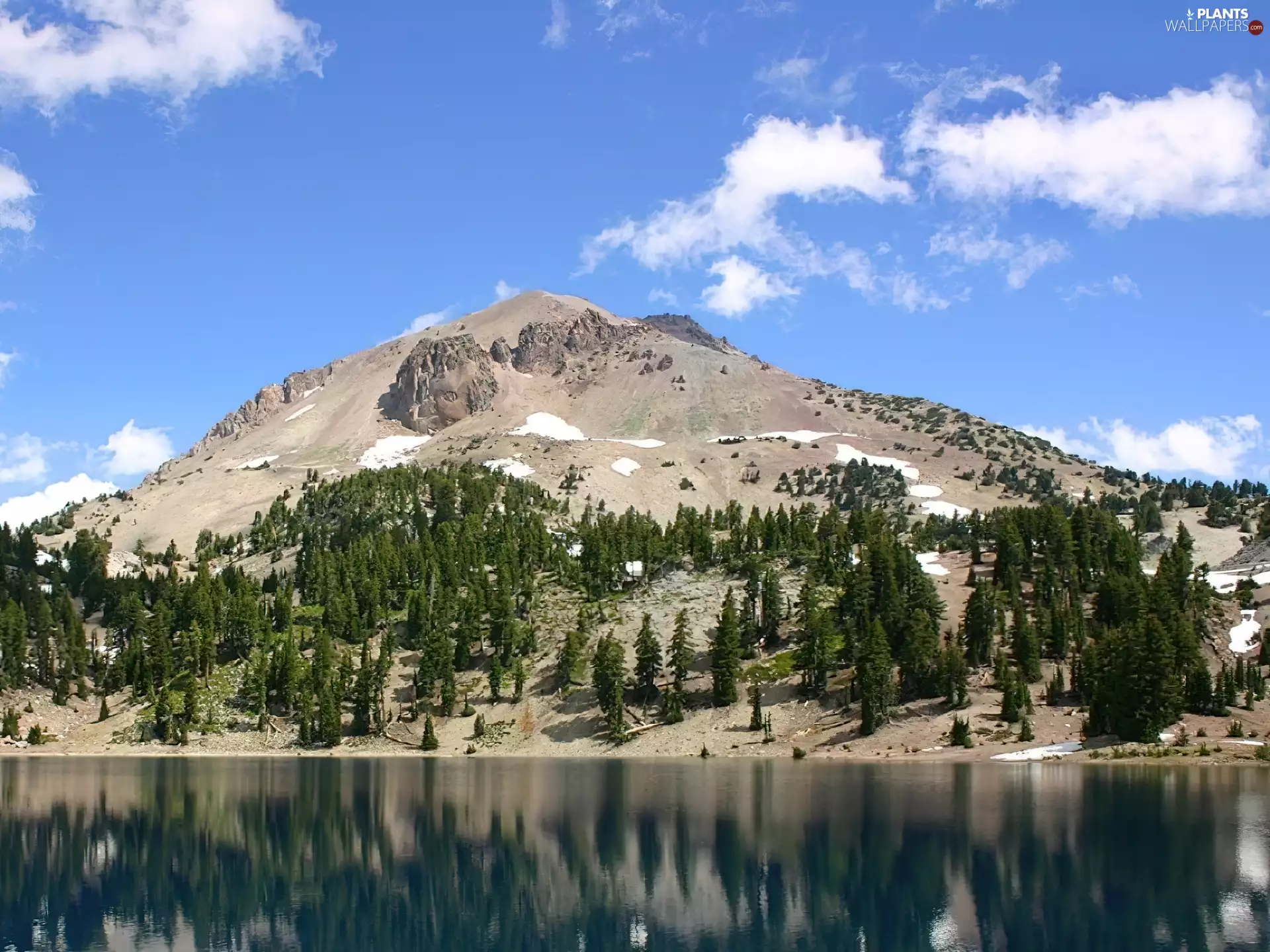 Mountains, trees, viewes, lake