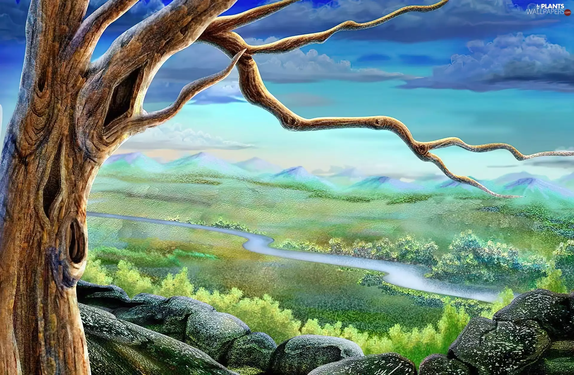 rivers, Winding, channel